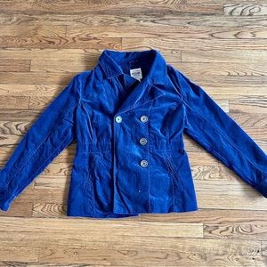 Mossimo Blue Cotton Coat